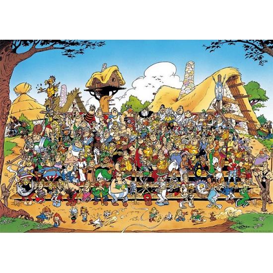Puzzle Ravensburger Astérix, photo de famille 1000 pièces