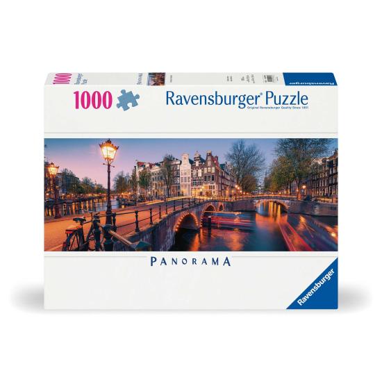 Puzzle Ravensburger Pano Amsterdam Sunset 1000 pièces