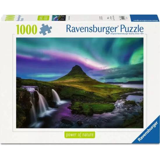 Puzzle Ravensburger Aurores Boréales Au-Dessus De Kirkjufell 100