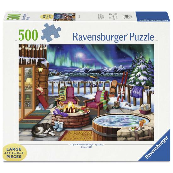 Puzzle Ravensburger Aurores Boréales XXL 500 pièces