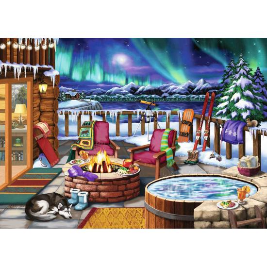 Puzzle Ravensburger Aurores Boréales XXL 500 pièces
