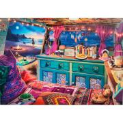 Puzzle Ravensburger Le Camping-car 1000 pièces