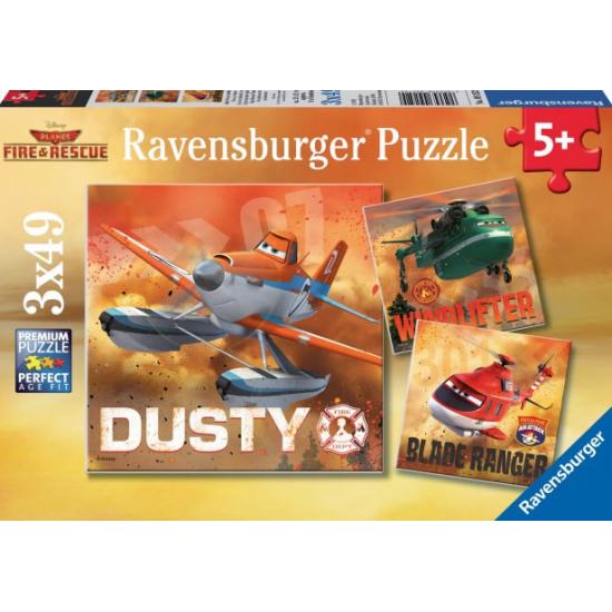 Puzzle Ravensburger Planes Planes 2 3 x 49 pièces