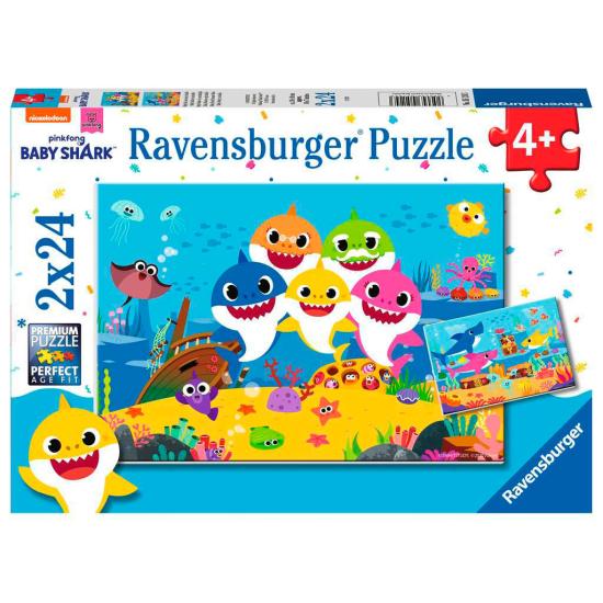 Ravensburger Bébé Requin Puzzle 2x24 pièces