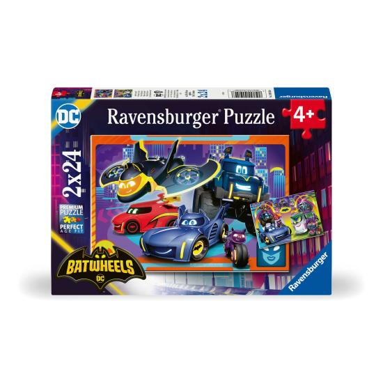 Puzzle Ravensburger Batwheels 2x24 pièces Puzzle Ravensburger Batwheels 2x24 pièces
