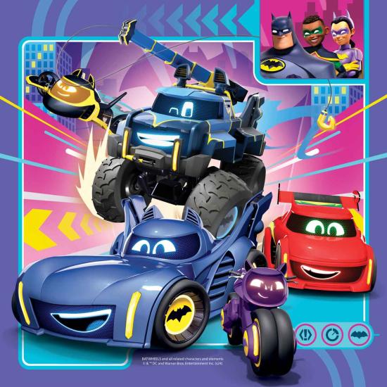 Puzzle Ravensburger Batwheels de 3x49 pièces