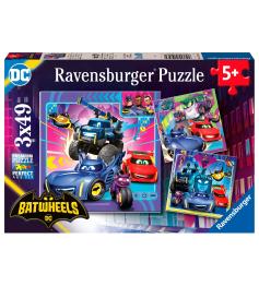 Puzzle Ravensburger Batwheels de 3x49 pièces