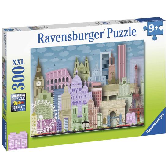 Puzzle Ravensburger Beautés d'Europe XXL 300 pièces Puzzle Ravensburger Beautés d'Europe XXL 300 pièces