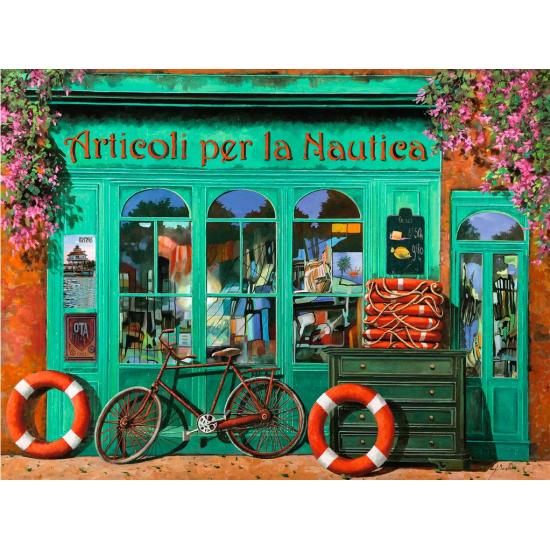 Puzzle Ravensburger Vélo rouge 1500 pièces