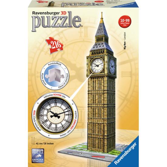Ravensburger Big Ben Puzzle 3D avec horloge 216 pièces
