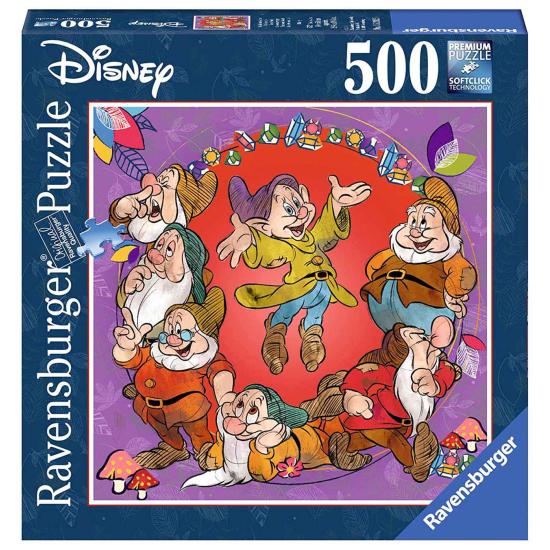 Ravensburger Sept Nains Blanche-Neige Puzzle 500 pièces Ravensburger Sept Nains Blanche-Neige Puzzle 500 pièces