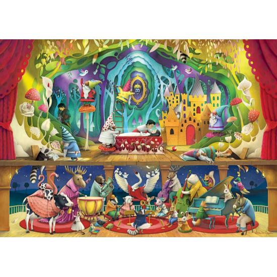 Puzzle Ravensburger Blanche-Neige et les 7 nains 1000 pièces