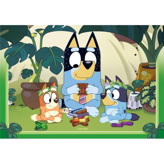 Puzzle Ravensburger Bluey 2x24 pièces Puzzle Ravensburger Bluey 2x24 pièces