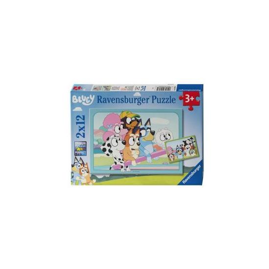 Puzzle Ravensburger Bluey 2 x 12 pièces