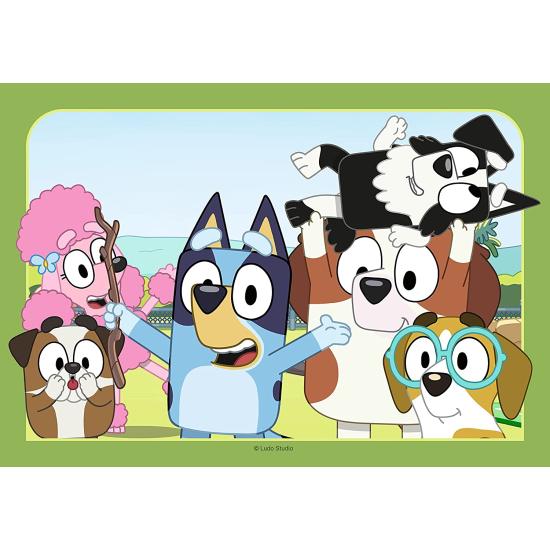 Puzzle Ravensburger Bluey 2 x 12 pièces