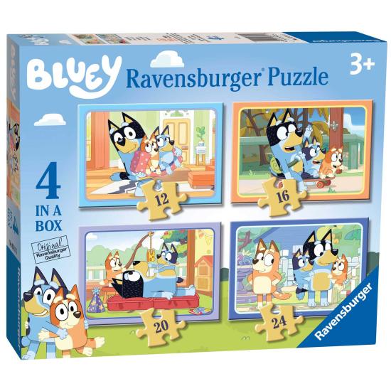 Ravensburger Bluey Puzzle progressif 12+16+20+24 pièces