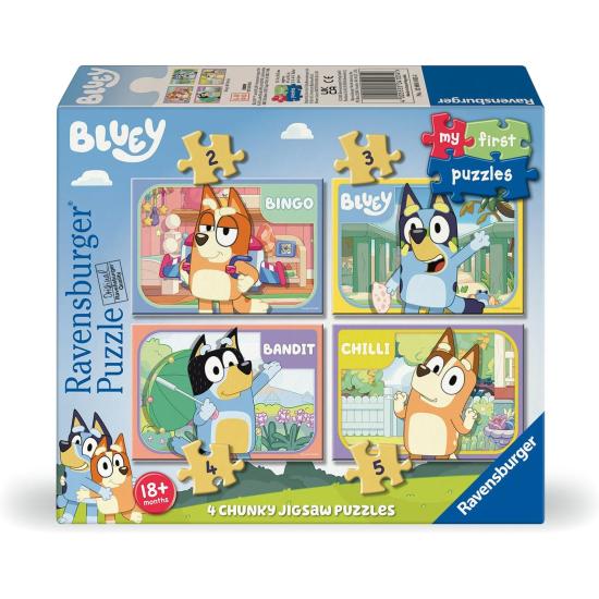 Puzzle Ravensburger Bluey Progressif de 2+3+4+5 pcs