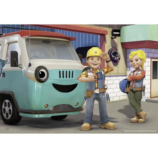 Puzzle Ravensburger Bob et son équipe 2x12 pièces