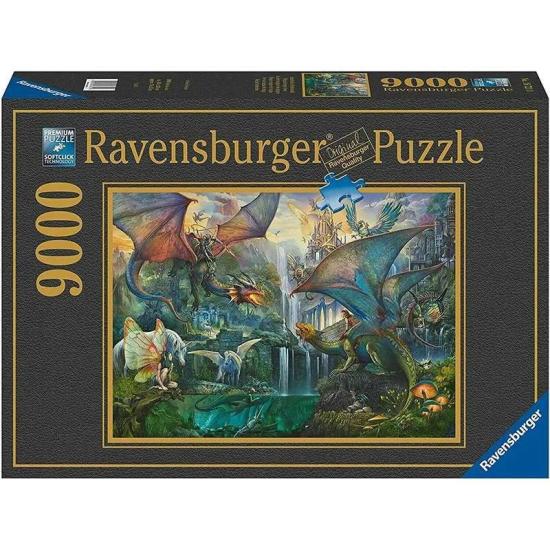 Puzzle Ravensburger Forêt du Dragon Magique de 9000 pièces