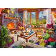Puzzle Ravensburger Cabine Confortable 1000 pièces