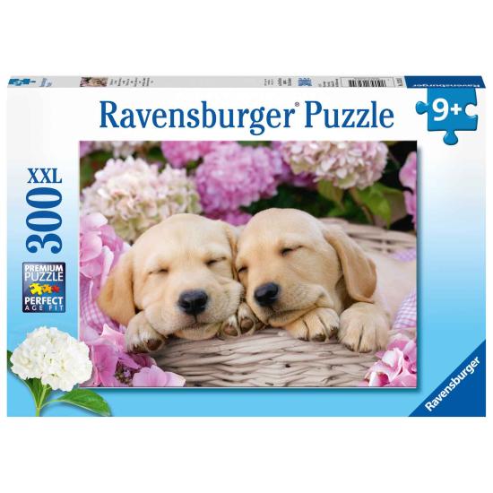 Puzzle Ravensburger Tendres Chiots 300 pièces XXL