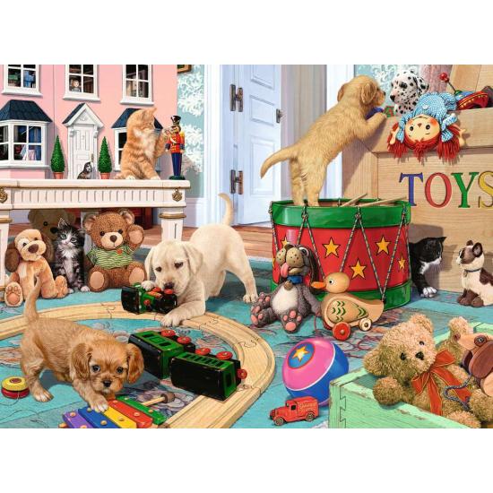 Puzzle Ravensburger Chiots Ludiques XXL 150 pièces Puzzle Ravensburger Chiots Ludiques XXL 150 pièces