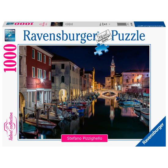 Ravensburger Puzzle Canaux de Venise la nuit 1000 pièces
