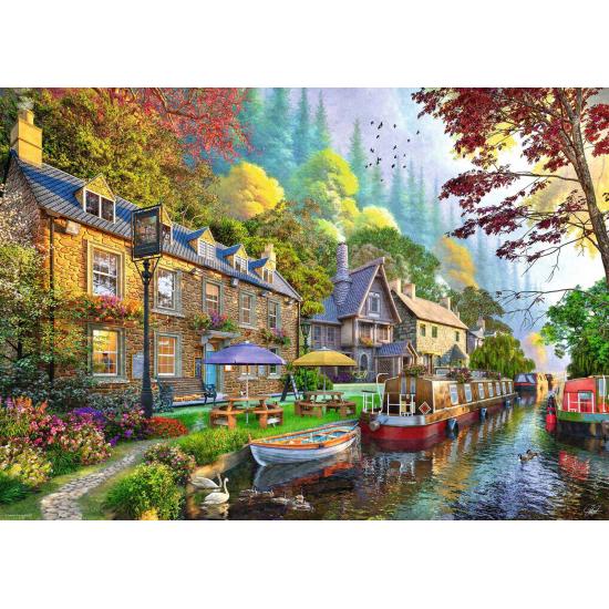 Puzzle Ravensburger Voie Du Canal 1000 pièces