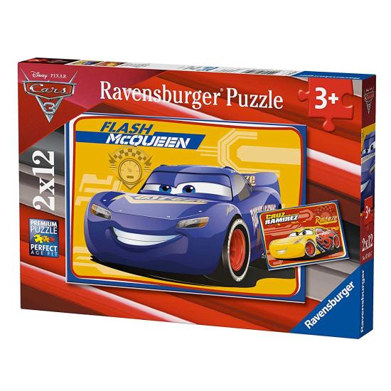 Ravensburger Cars 3 Puzzle 2x12 pièces