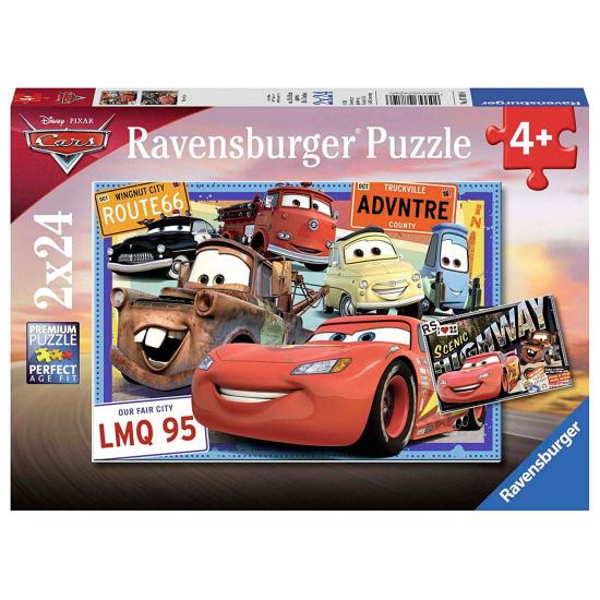Ravensburger Cars Puzzle 2 x 24 pièces