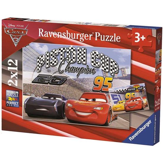 Ravensburger Cars 3 Puzzle 2 x 12 pièces