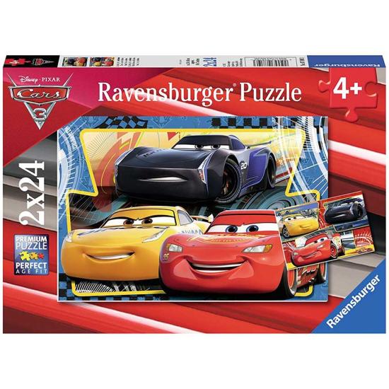 Ravensburger Cars 3 Puzzle 2 x 24 pièces