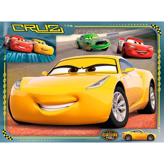 Ravensburger Cars 3 Puzzle progressif de 12+16+20+24 pièces