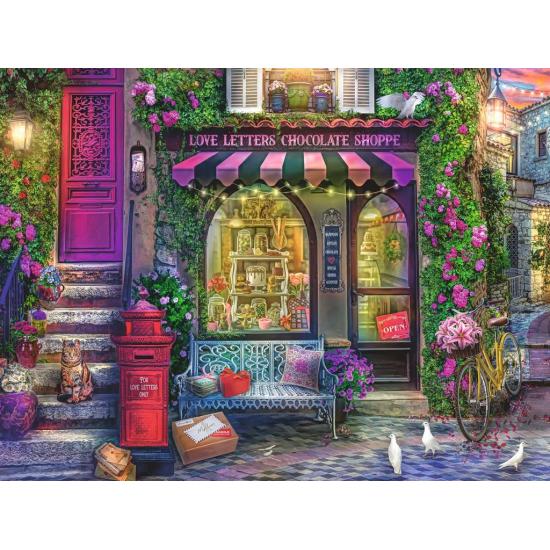 Ravensburger Puzzle Lettres d'Amour et Chocolat 1500 pièces Ravensburger Puzzle Lettres d'Amour et Chocolat 1500 pièces