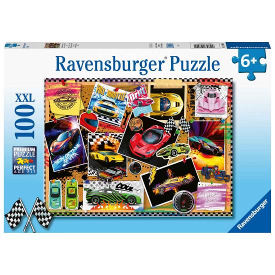 Ravensburger Puzzle Car Racing Affiches XXL 100 P