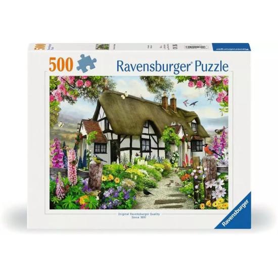 Puzzle Ravensburger Cottage Anglais 500 Pièces