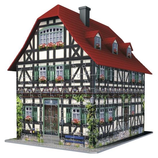 Puzzle Ravensburger Maison Médiévale 3D 216 Pièces