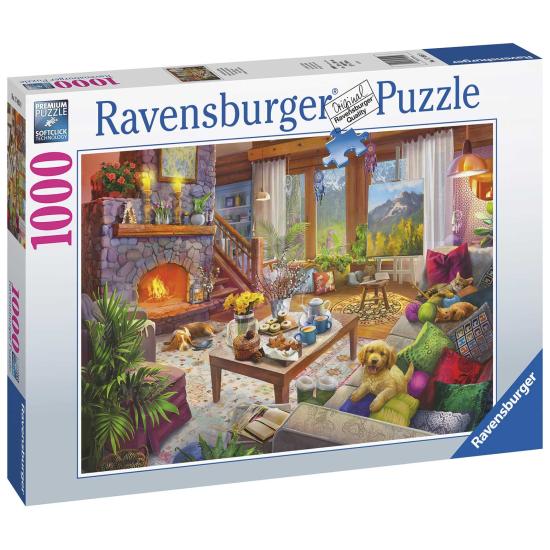 Ravensburger Puzzle Maison Cosy 1000 pièces