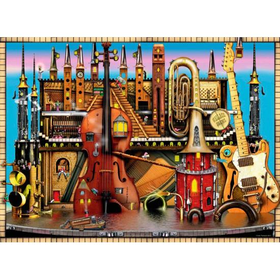 Puzzle château musical Ravensburger 500 pièces