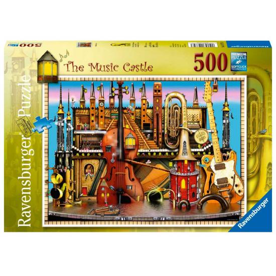 Puzzle château musical Ravensburger 500 pièces