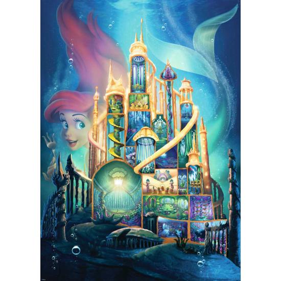 Puzzle Ravensburger Châteaux Disney : Ariel 1000 Pzs Puzzle Ravensburger Châteaux Disney : Ariel 1000 Pzs