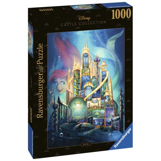 Puzzle Ravensburger Châteaux Disney : Ariel 1000 Pzs Puzzle Ravensburger Châteaux Disney : Ariel 1000 Pzs