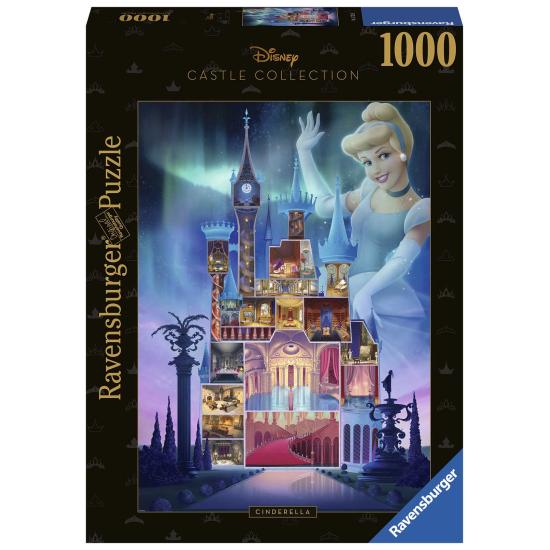 Puzzle Ravensburger Châteaux Disney : Cendrillon 1000 Pzs