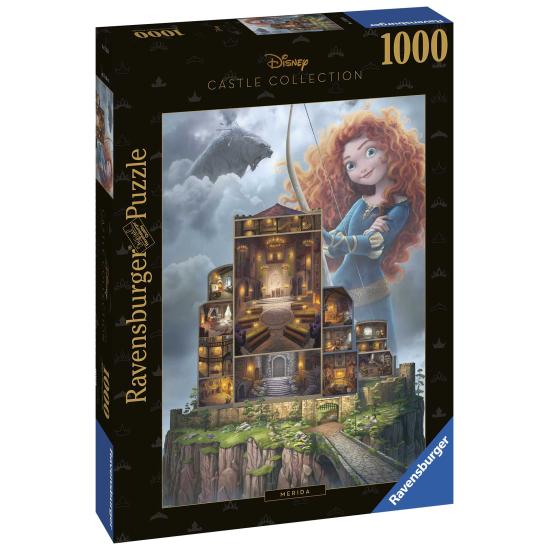 Puzzle Ravensburger Châteaux Disney : Mérida 1000 Pzs