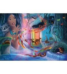 Puzzle Ravensburger Châteaux Disney : Pocahontas 1000 Pzs