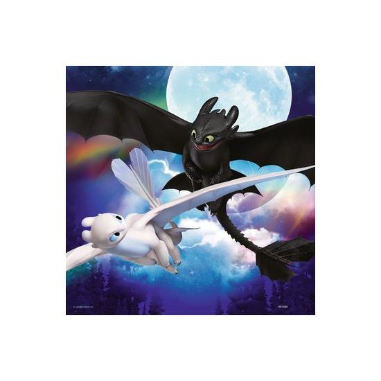 Puzzle Ravensburger CEATD3 Le Monde Caché 3x49 Pièces