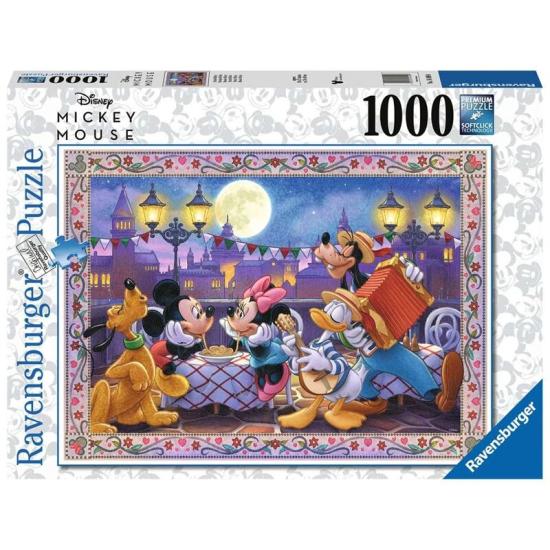 Ravensburger Puzzle Mickey et Minnie Dîner romantique 1000 pièce