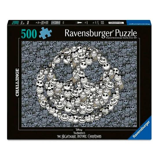Puzzle Ravensburger Challenge L'Étrange Noël de Mr Jack 500