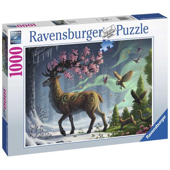 Ravensburger Cerf au printemps Puzzle 1000 pièces