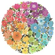 Ravensburger Puzzle fleurs circulaires 500 pièces